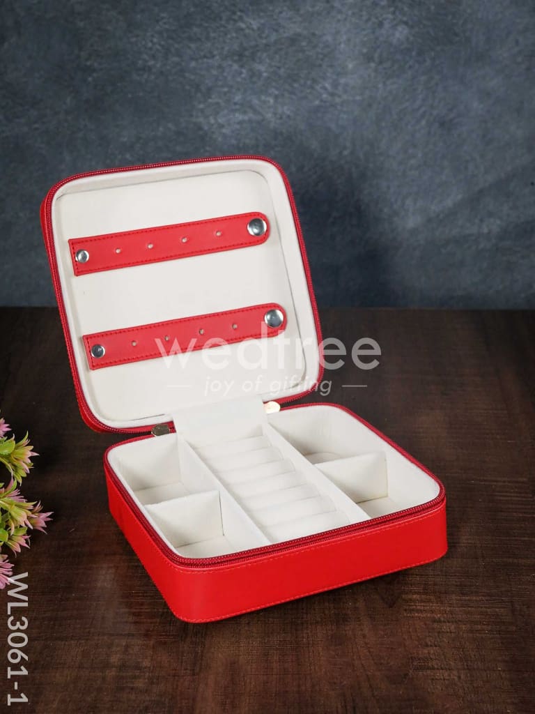 Faux Leather Jewel Box - (6.5x6.5) - WL3061