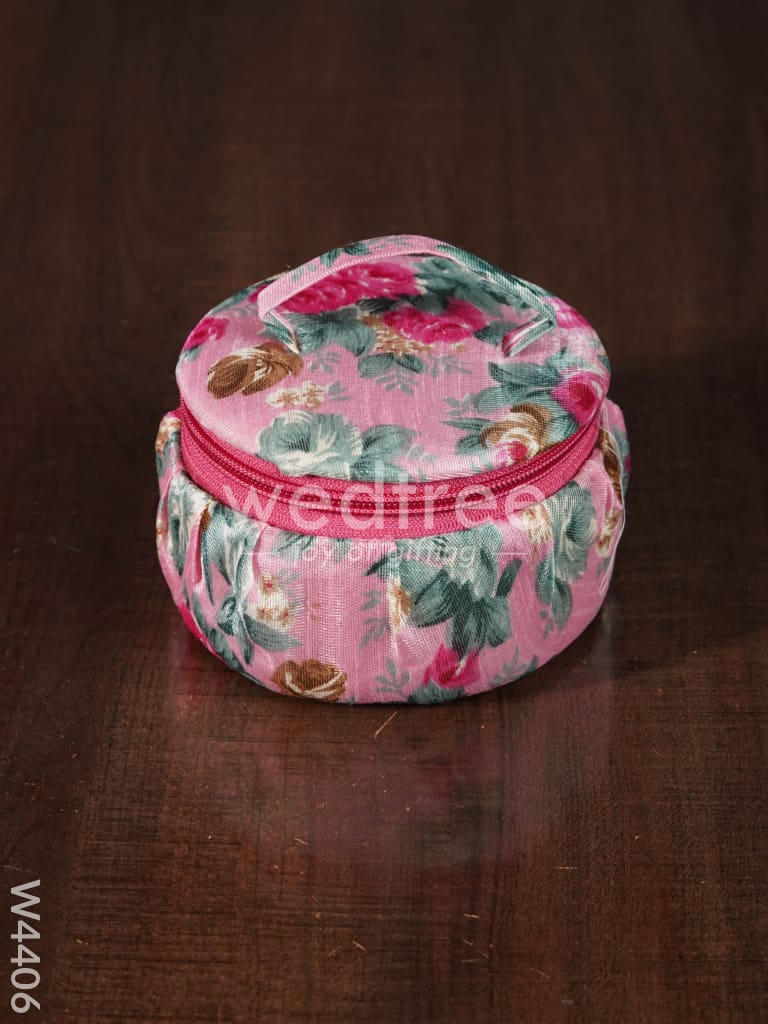 Floral bangle box zipper big size - W4406