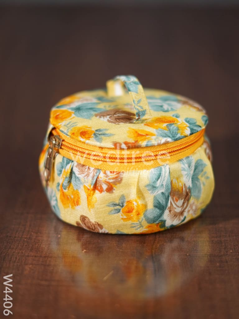 Floral bangle box zipper big size - W4406
