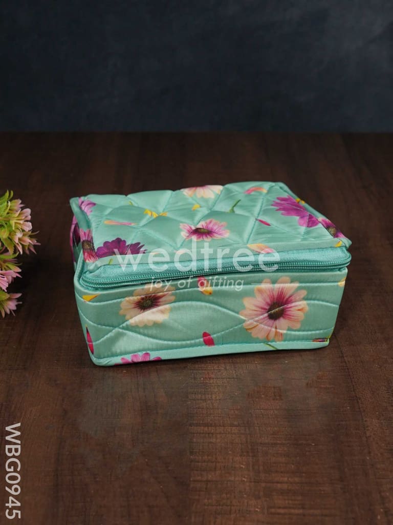 Floral Design Jewel Pouch - WBG0945