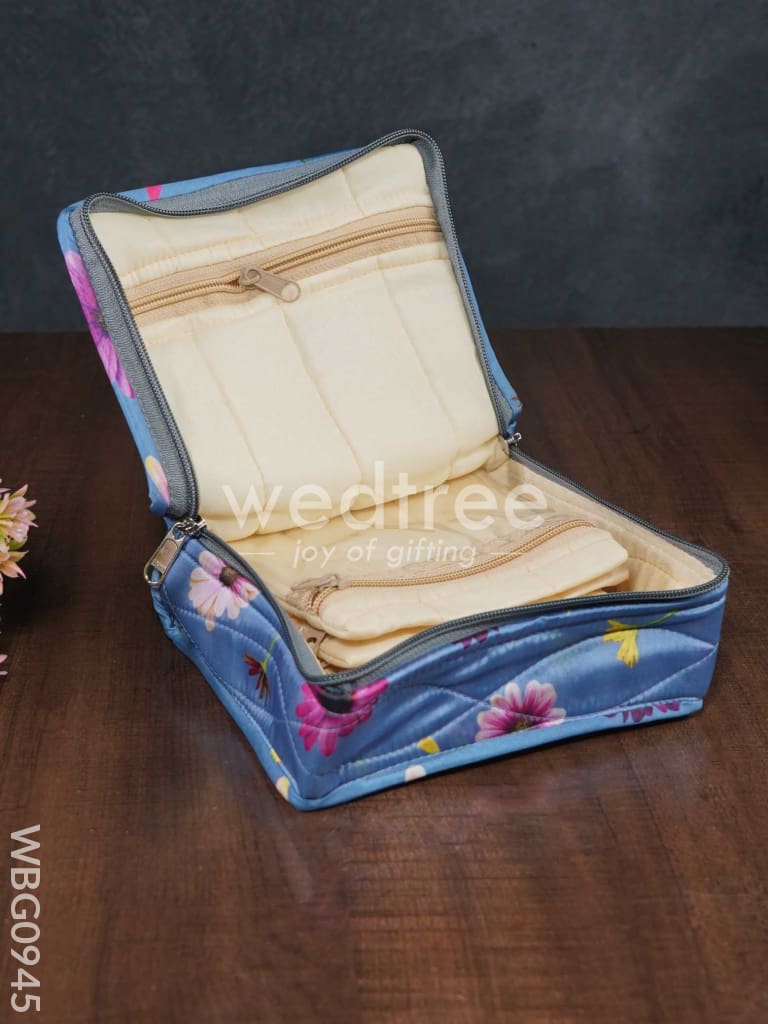 Floral Design Jewel Pouch - WBG0945