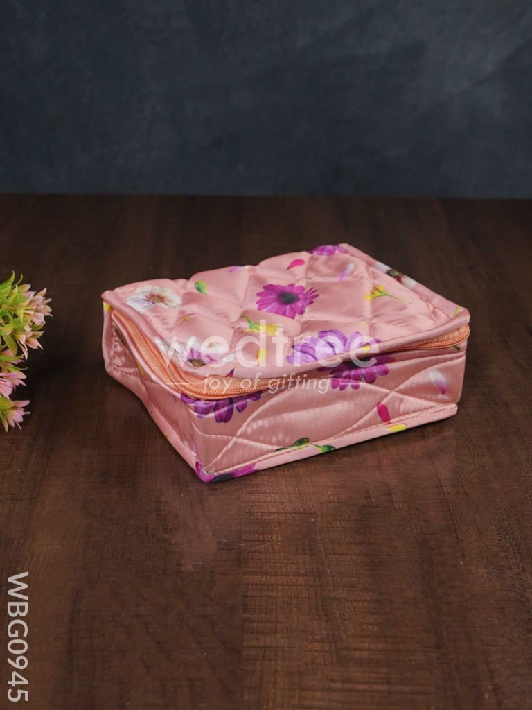 Floral Design Jewel Pouch - WBG0945