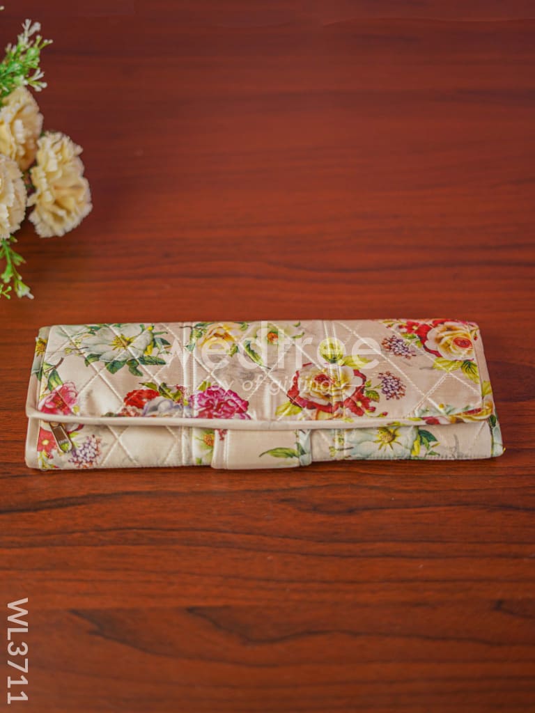 Floral Design Trinket Pouch - WL3711
