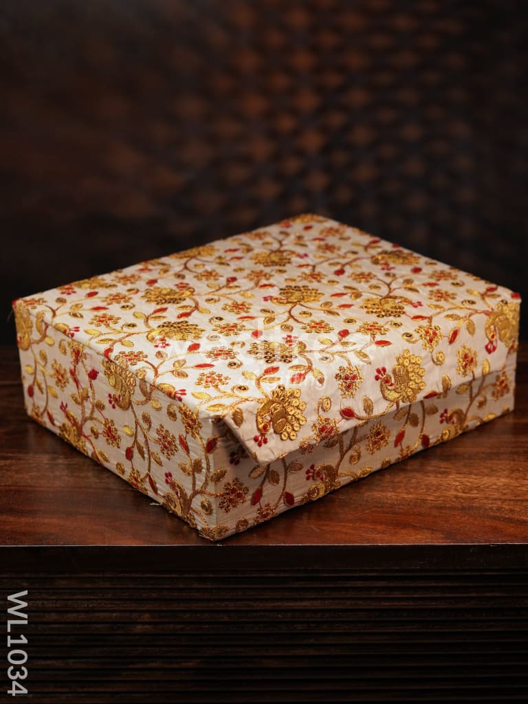 Floral Designed Jewellery Holder - (11x11) - WL1034