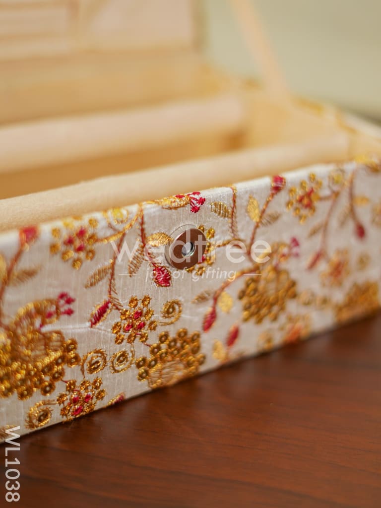 Floral Designed Jewellery Holder - (11x7) - WL1038