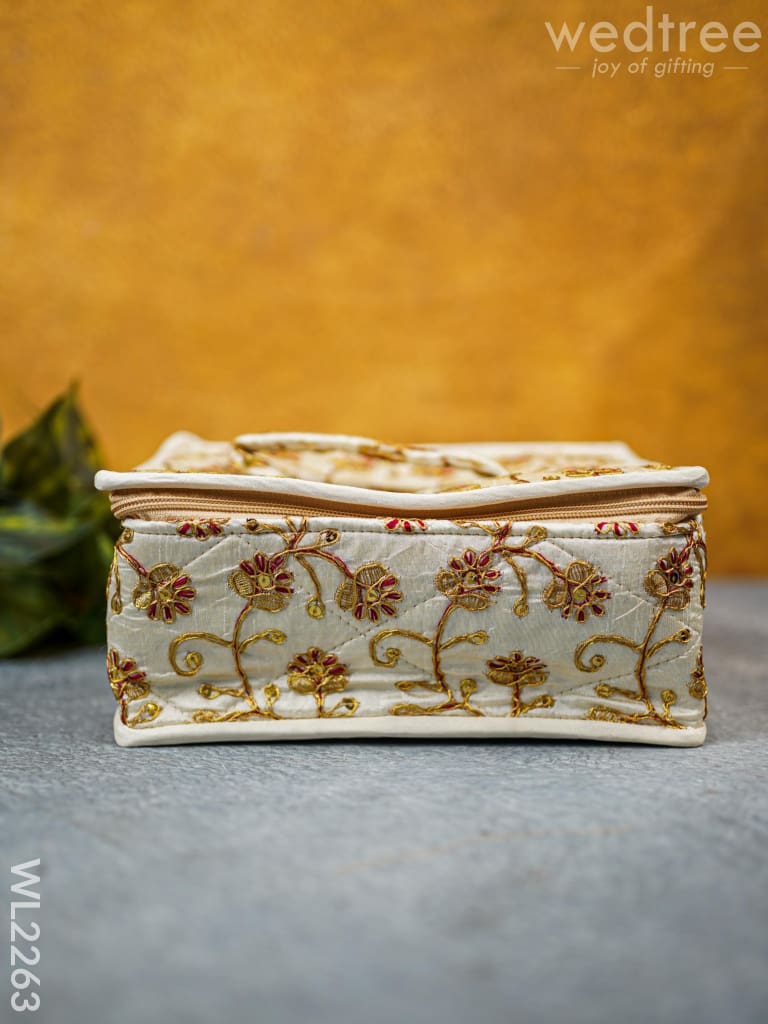 Floral Designed Jewellery Holder - Squared - WL2263
