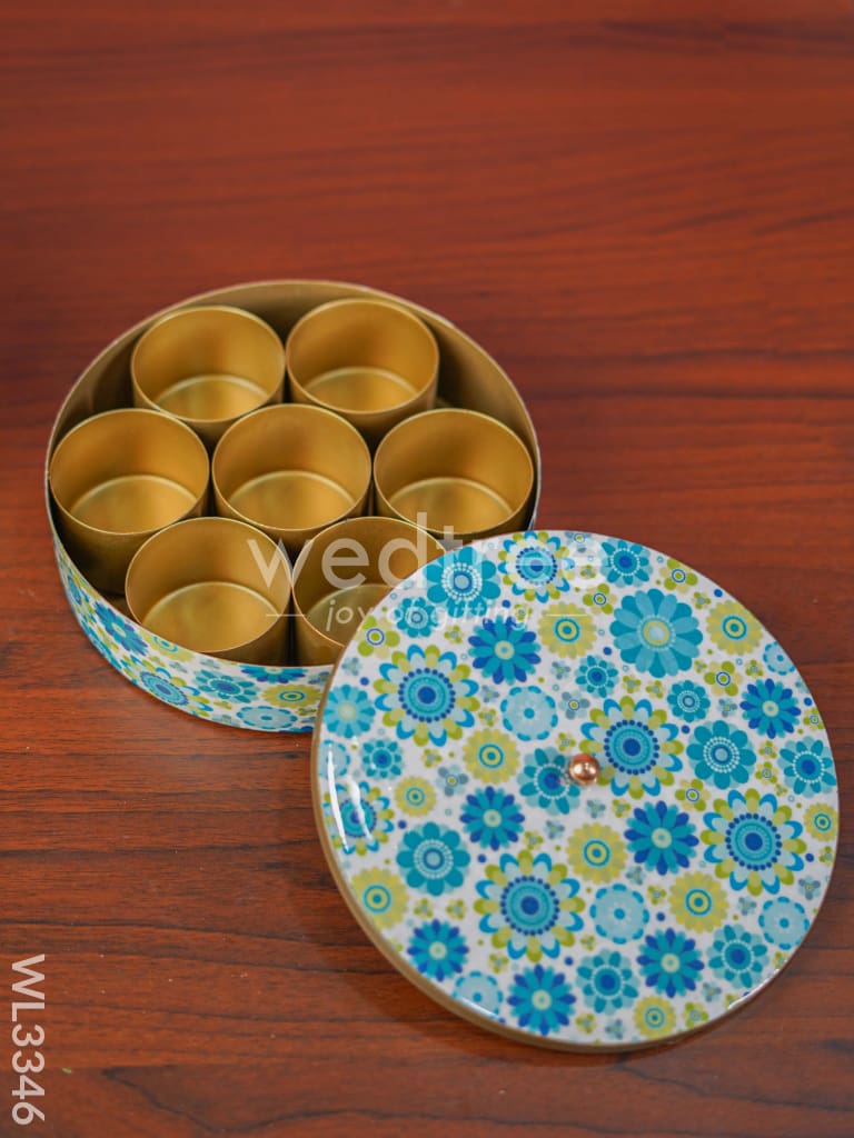 Floral Designed Multipurpose Storage Box - WL3346