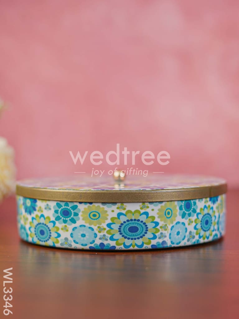 Floral Designed Multipurpose Storage Box - WL3346