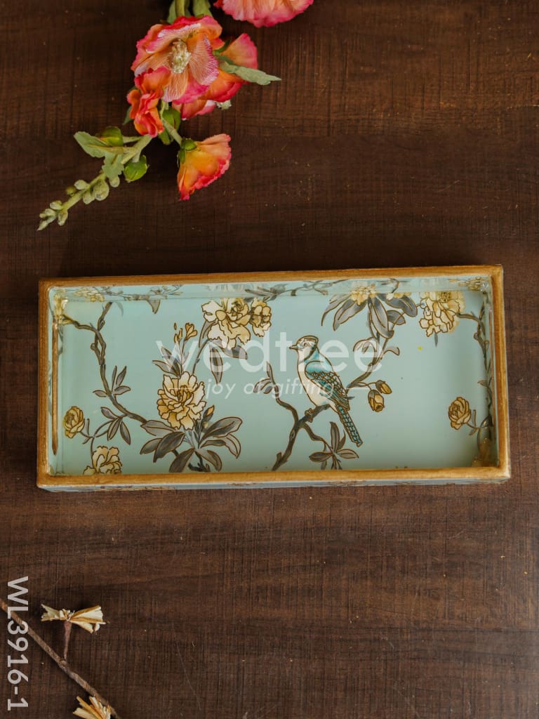 Floral Digital Tray - WL3916