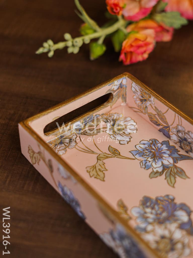 Floral Digital Tray - WL3916