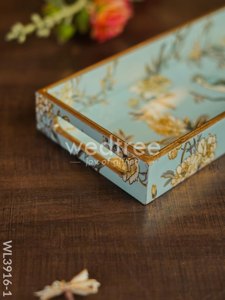 Floral Digital Tray - WL3916