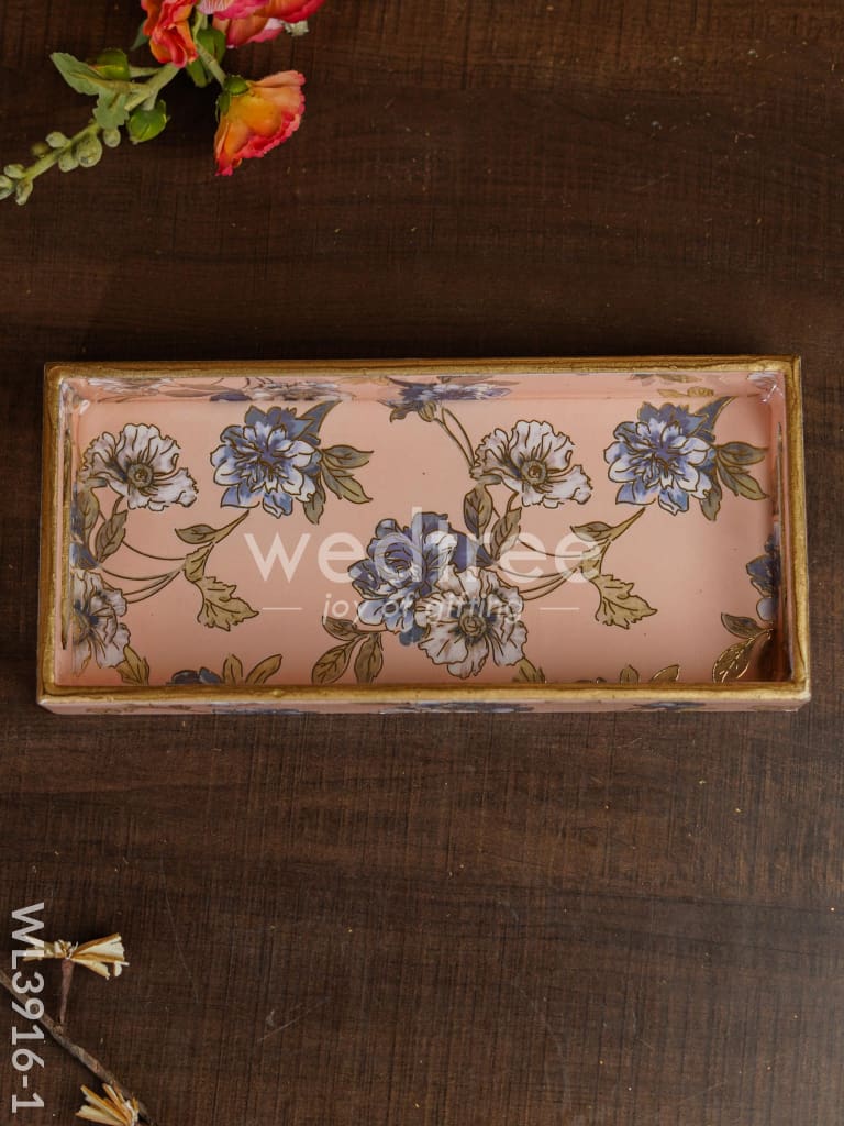 Floral Digital Tray - WL3916