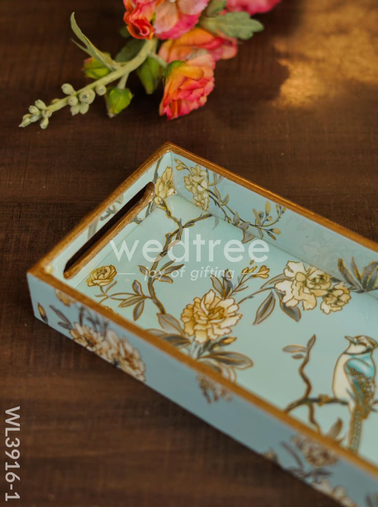 Floral Digital Tray - WL3916