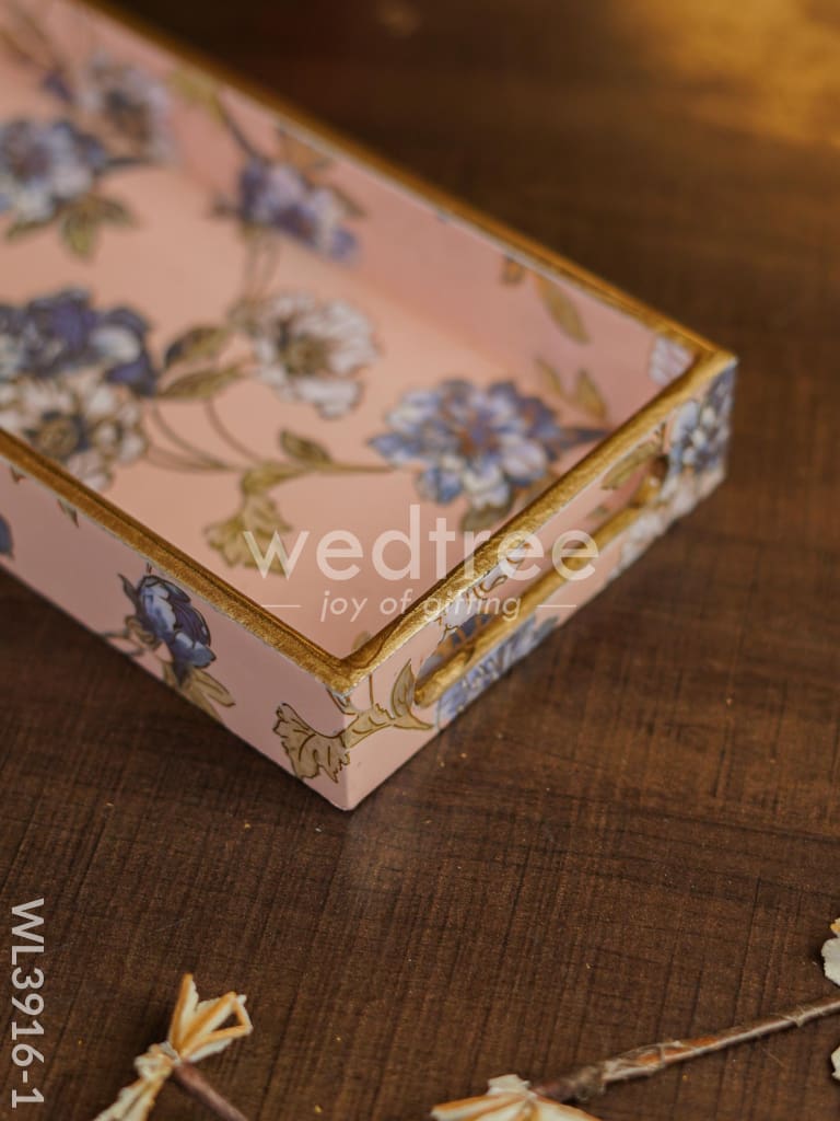 Floral Digital Tray - WL3916