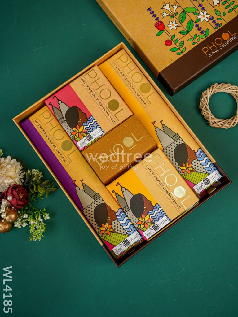 Floral Natural Incense Collection (4 Fragrances) - WL4185