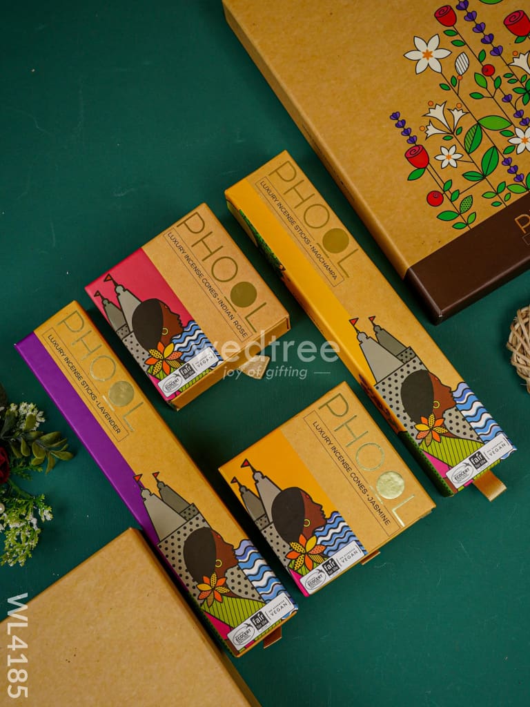 Floral Natural Incense Collection (4 Fragrances) - WL4185