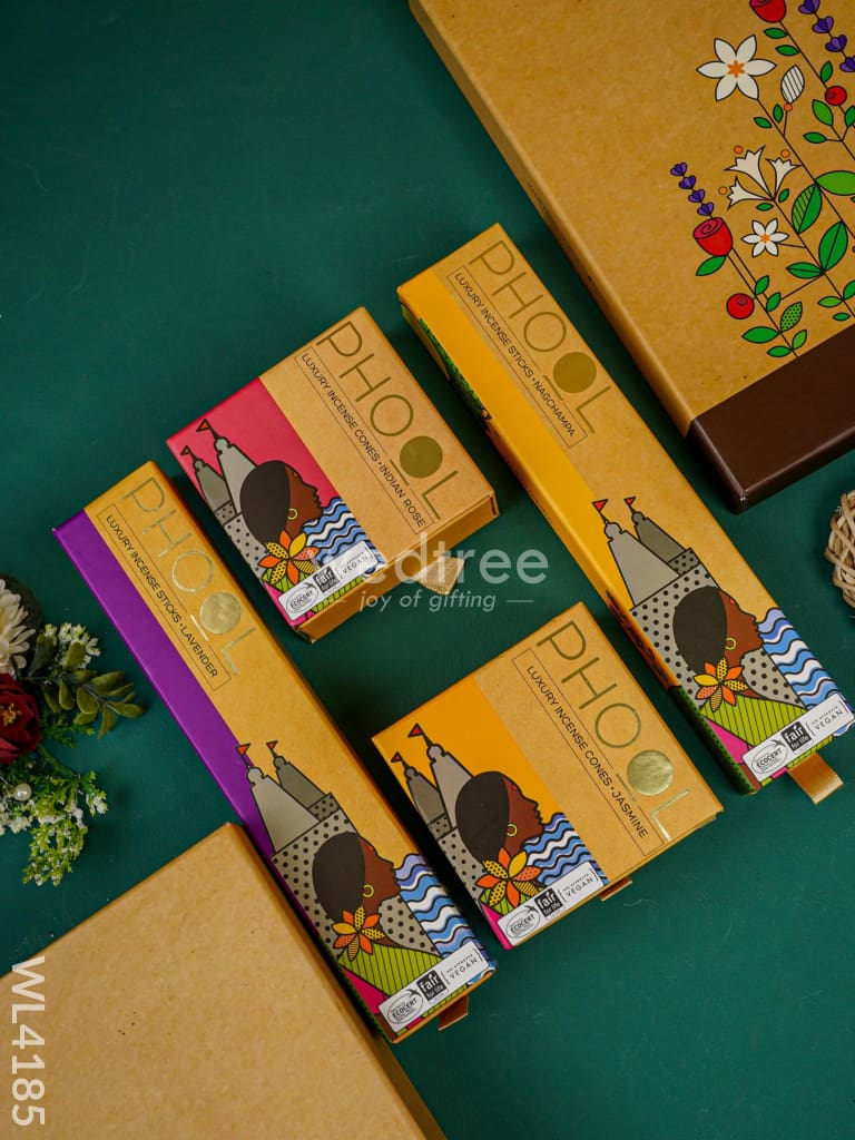 Floral Natural Incense Collection (4 Fragrances) - WL4185