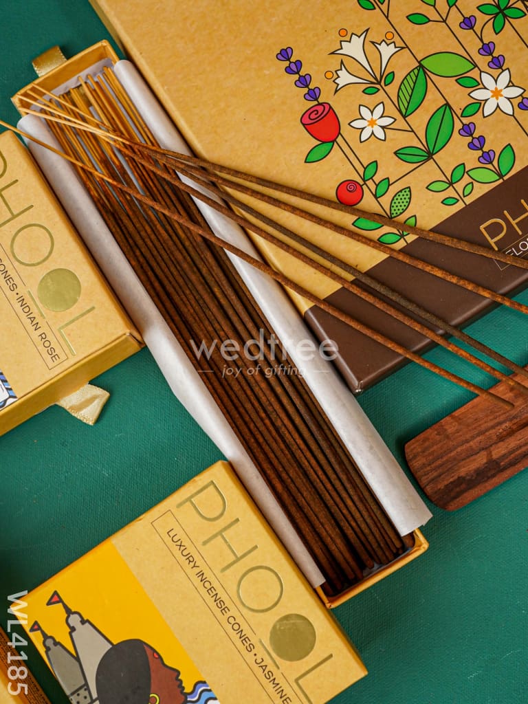 Floral Natural Incense Collection (4 Fragrances) - WL4185