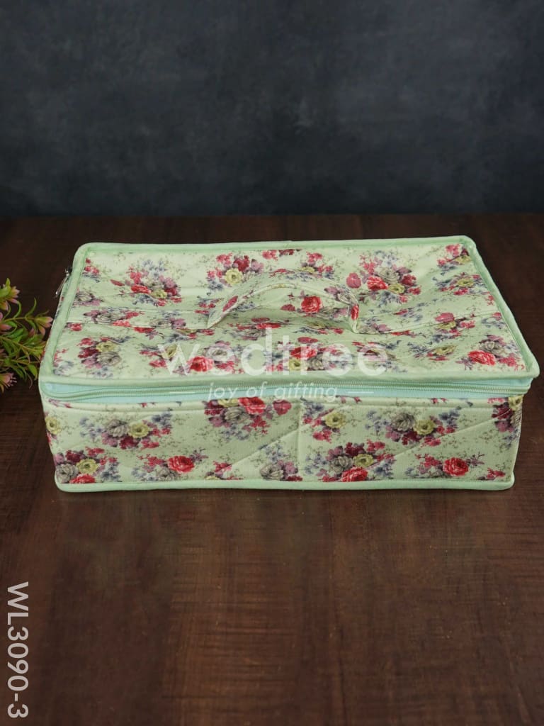 Floral Printed Jewel Organizer (14x8) - WL3090
