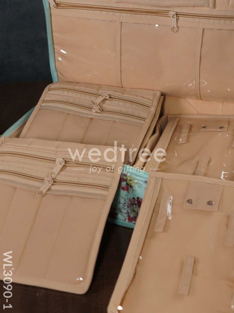 Floral Printed Jewel Organizer (14x8) - WL3090