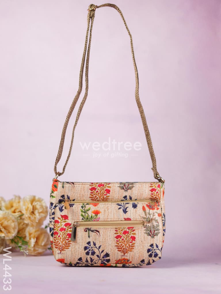Floral Printed Sling Bag - WL4433 Sling Bags