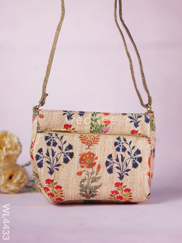 Floral Printed Sling Bag - WL4433 Sling Bags