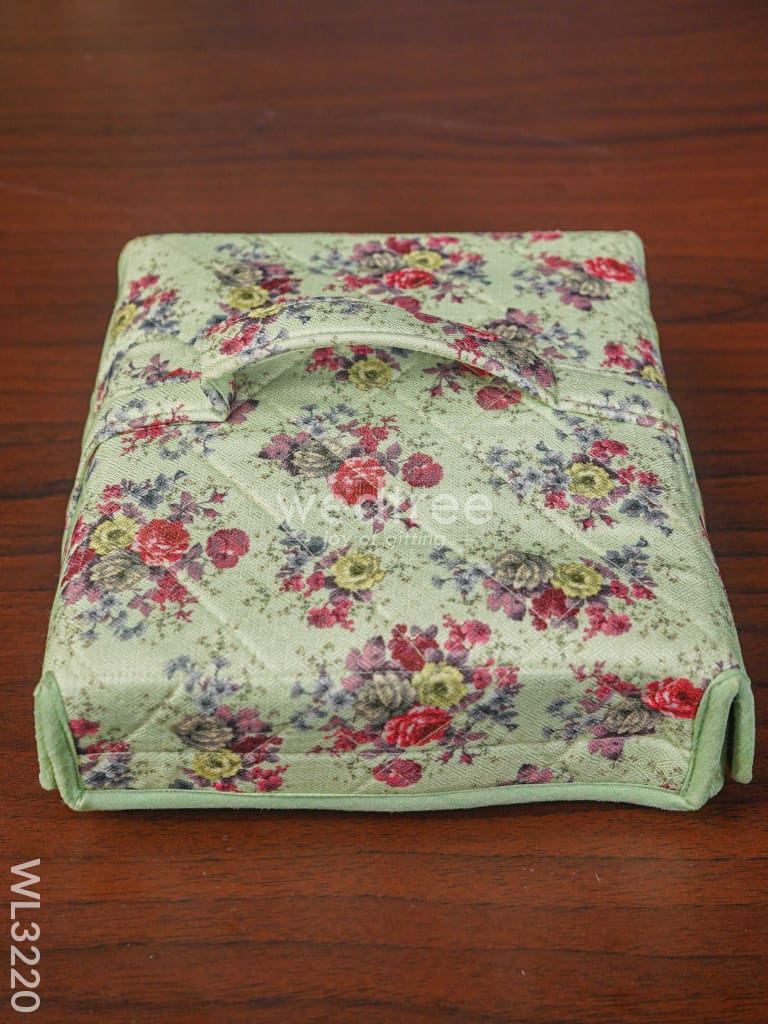 Foldable Jewel Pouch with Handle (8.5x8) - WL3220