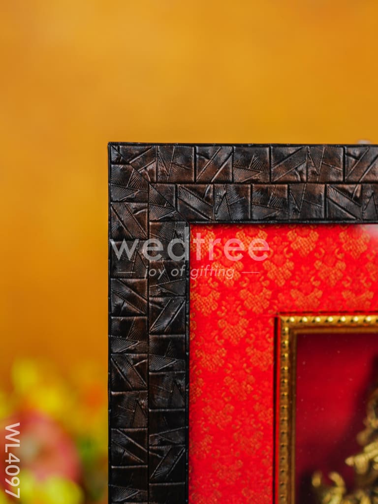 Frame: Brass Krishna with Cow - WL4097