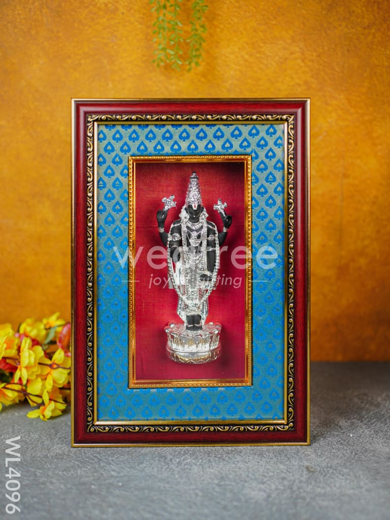 Frame: German Silver Balaji - Silver Plated - WL4096