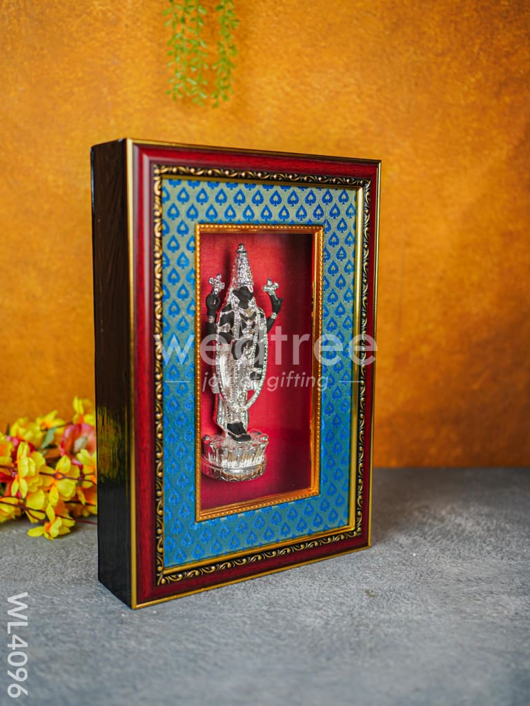Frame: German Silver Balaji - Silver Plated - WL4096