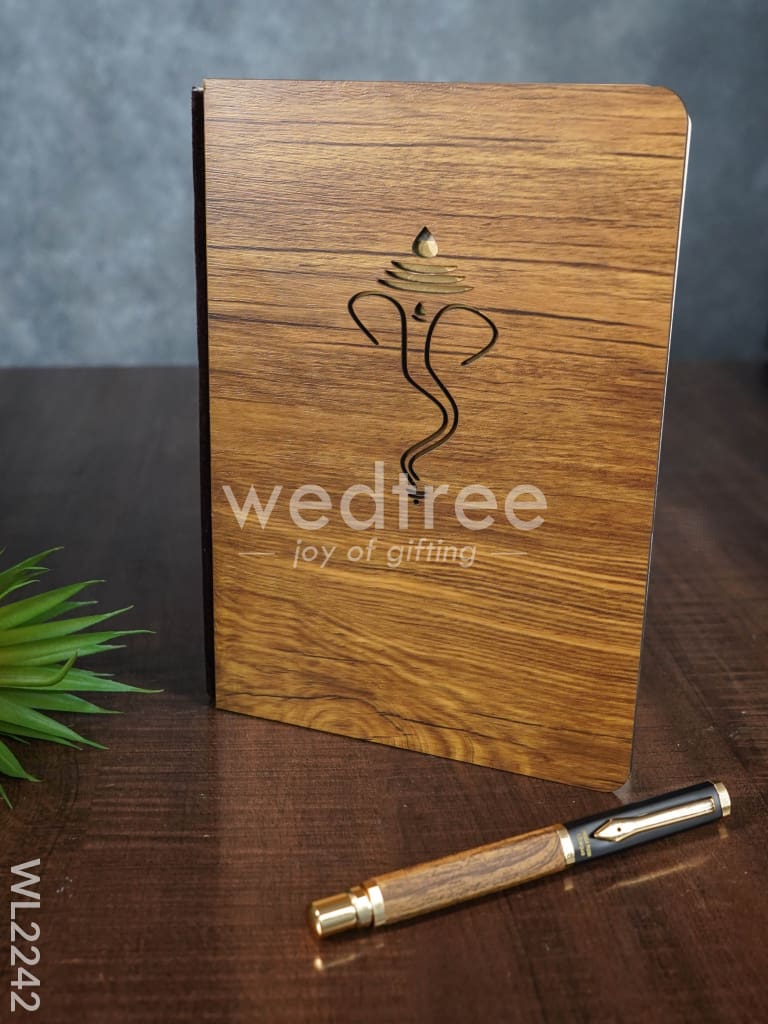 Ganesha Diary & Pen Gift set - WL2242
