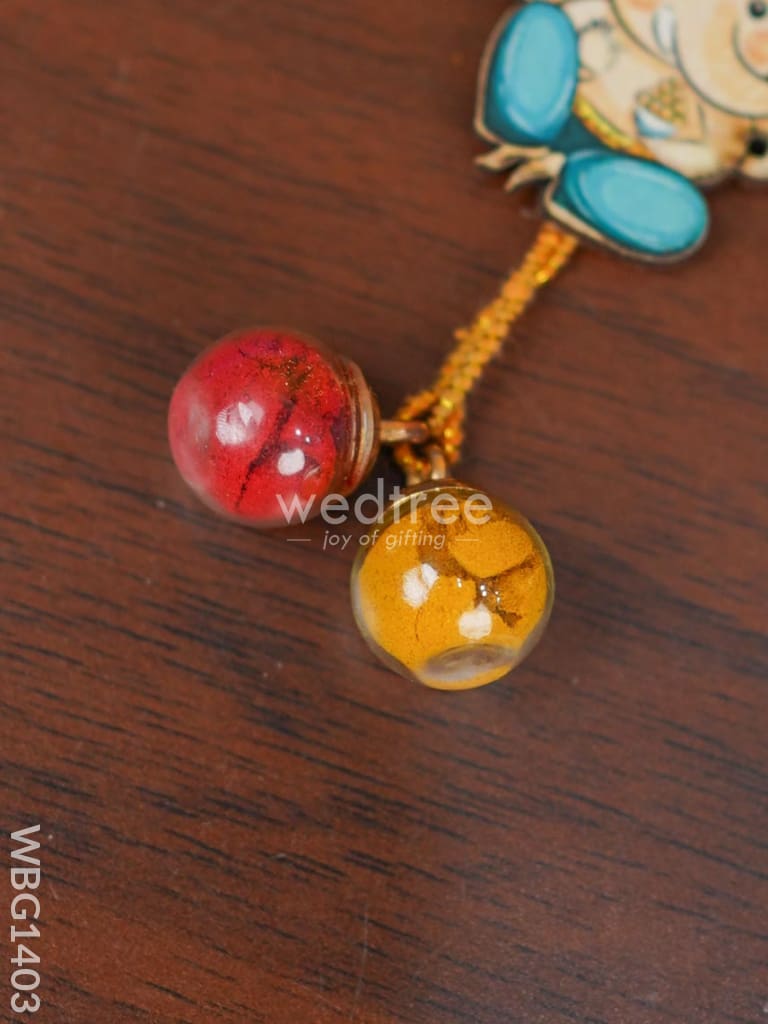 Ganesha Haldi Kumkum Set - WBG1403