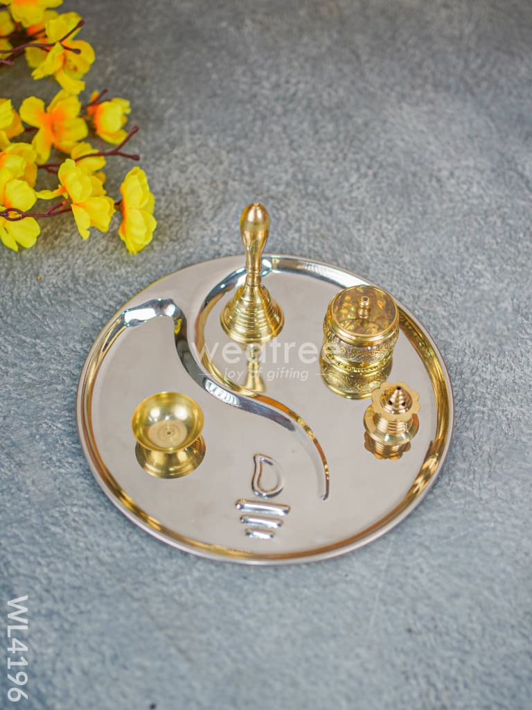 Ganesha Pooja Thali Set - WL4196