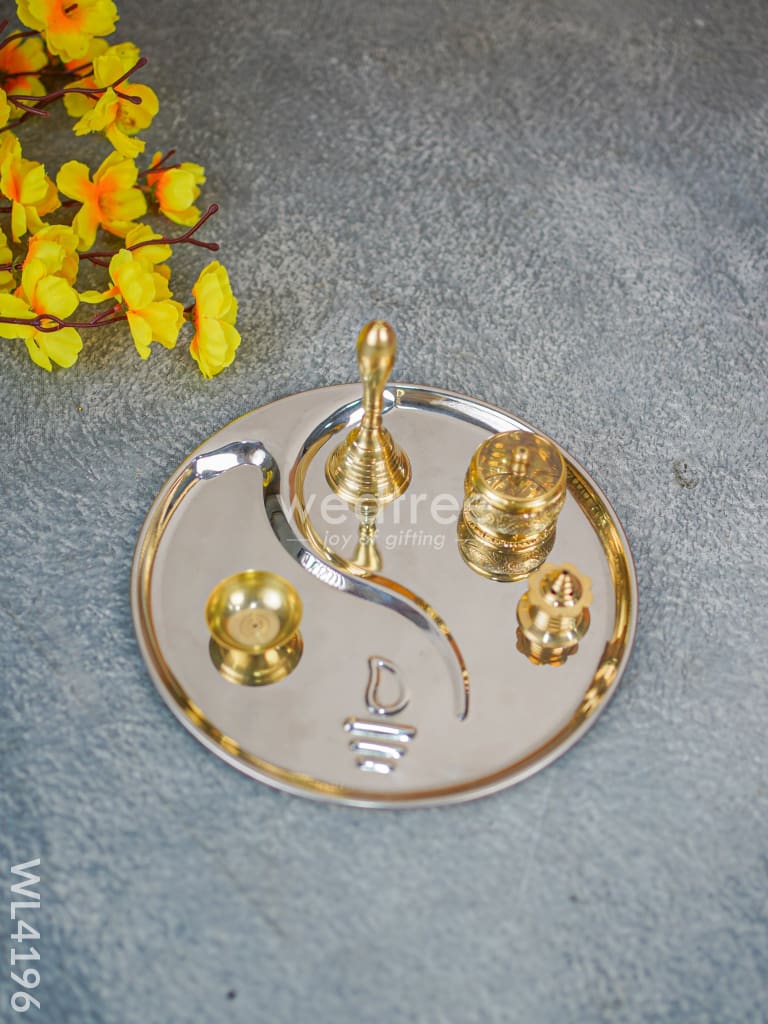 Ganesha Pooja Thali Set - WL4196
