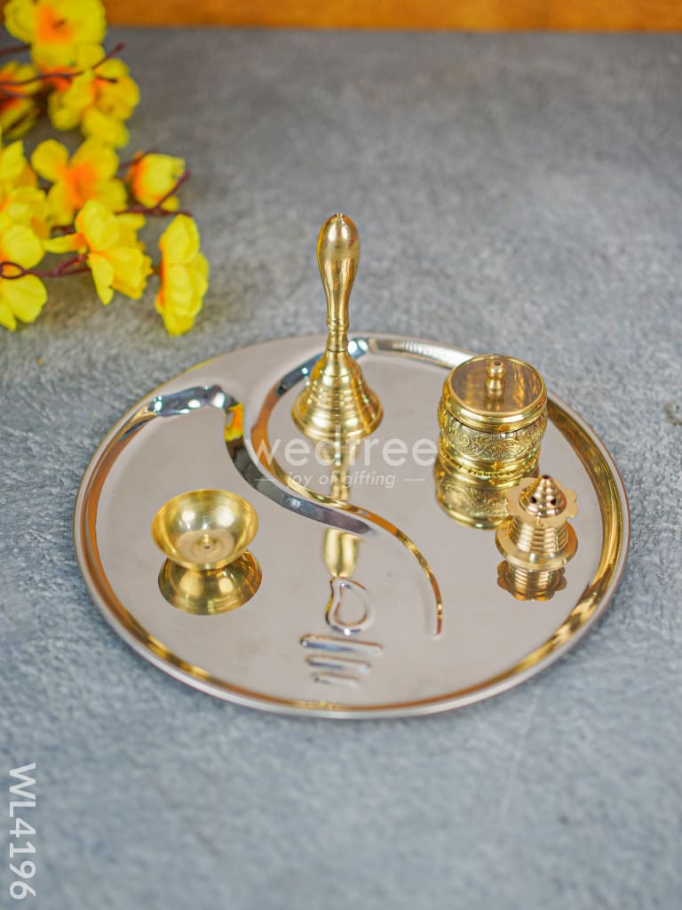 Ganesha Pooja Thali Set - WL4196