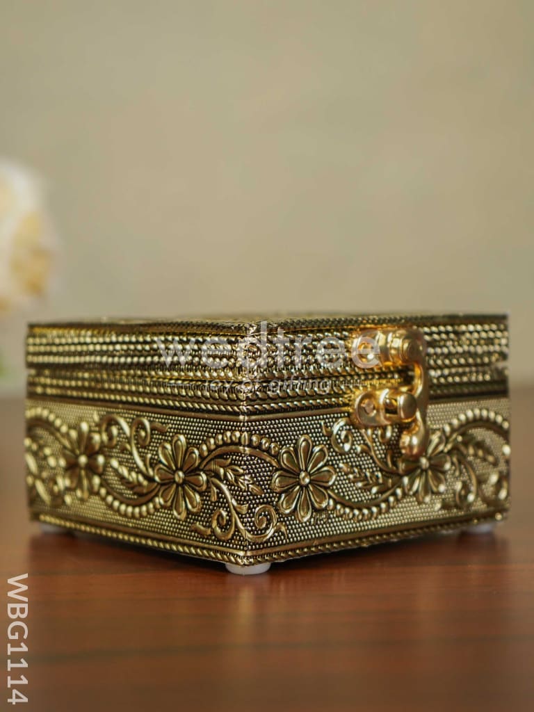 German Oxidised Trinket Box - WBG1114