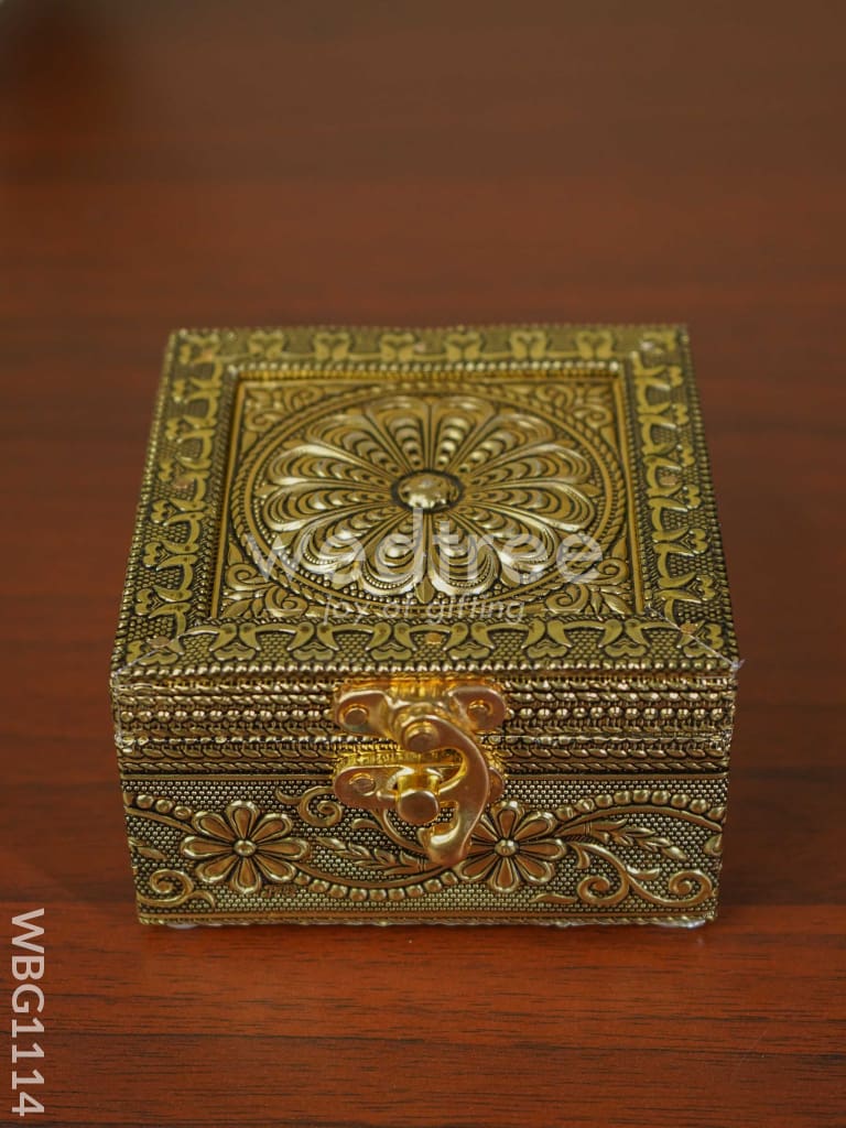 German Oxidised Trinket Box - WBG1114
