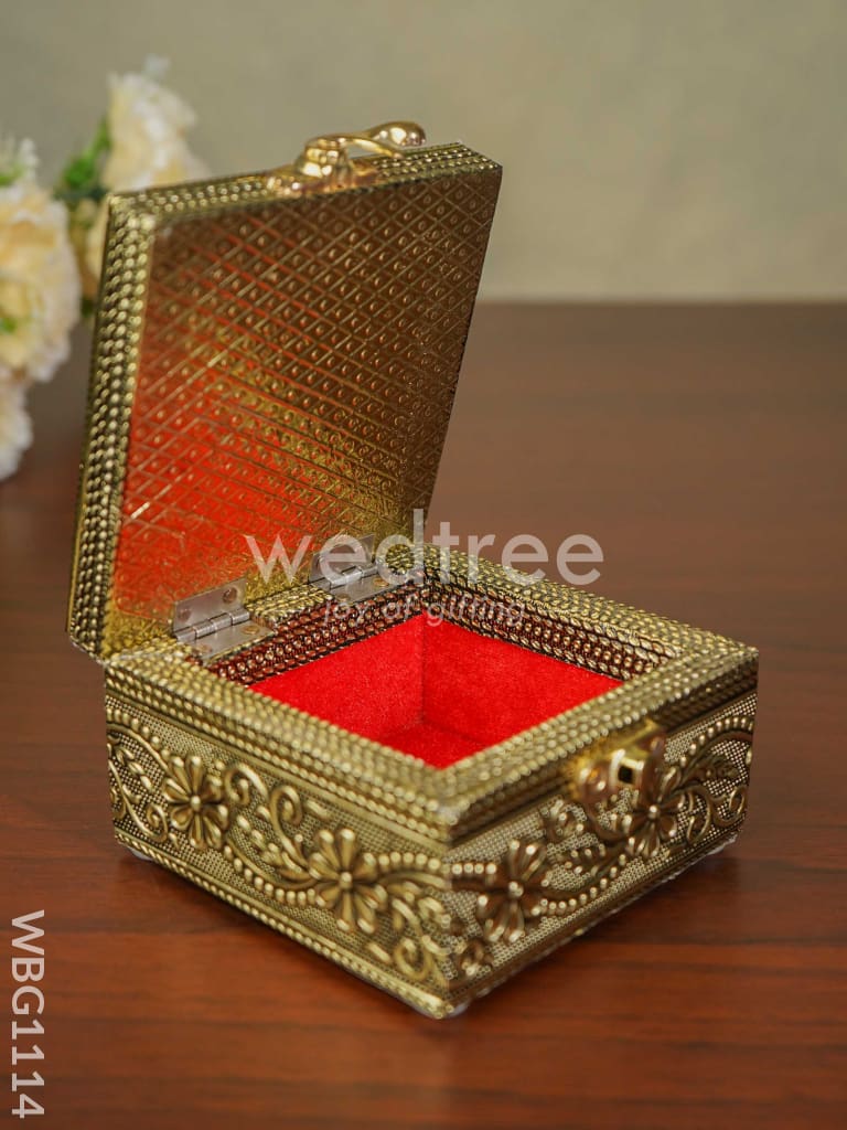 German Oxidised Trinket Box - WBG1114