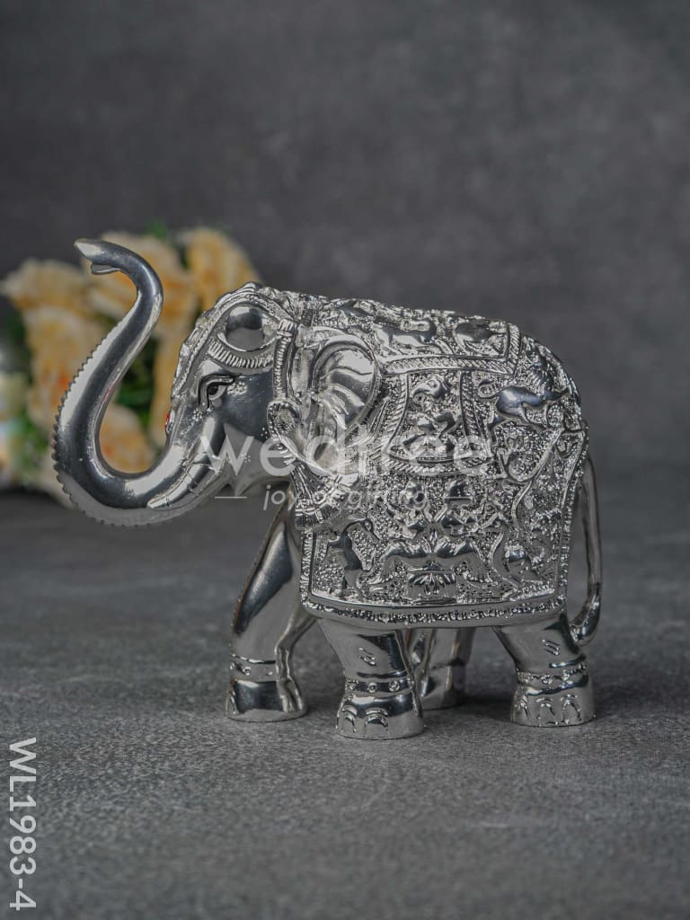 German Silver 6.5 Inches Elephant - WL1983
