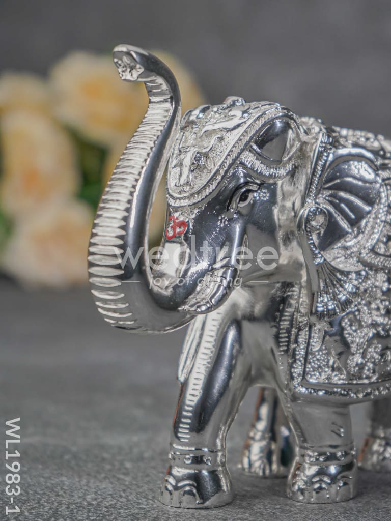 German Silver 6.5 Inches Elephant - WL1983