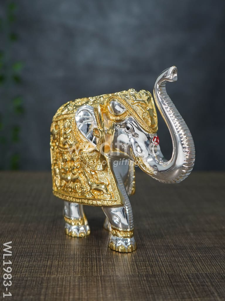 German Silver 6.5 Inches Elephant - WL1983