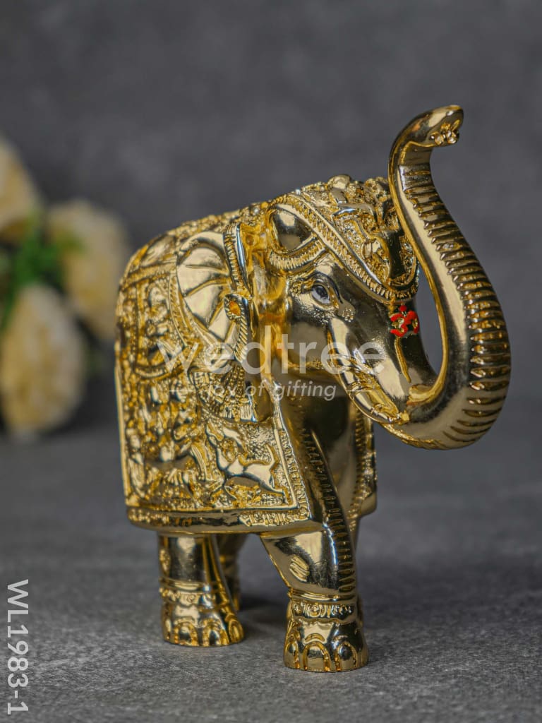 German Silver 6.5 Inches Elephant - WL1983
