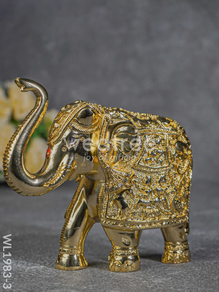German Silver 6.5 Inches Elephant - WL1983
