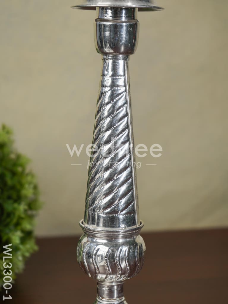 German Silver Annapakshi Kuthu Vilaku - Set of - 18 inches - WL3300-1