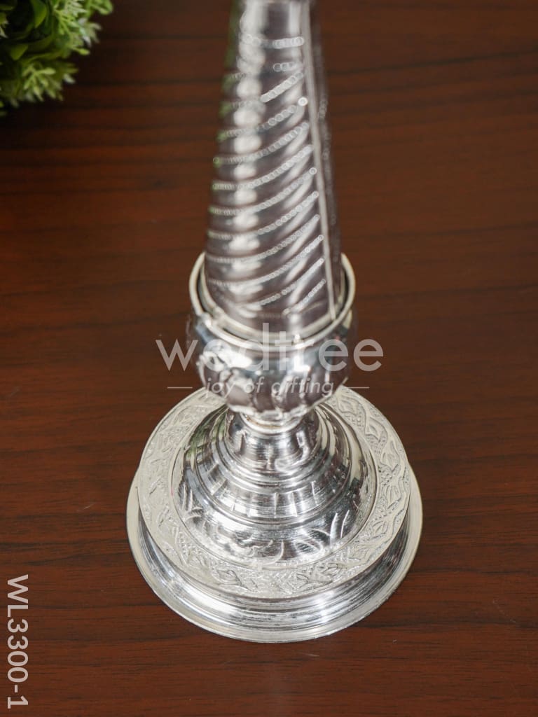 German Silver Annapakshi Kuthu Vilaku - Set of - 18 inches - WL3300-1