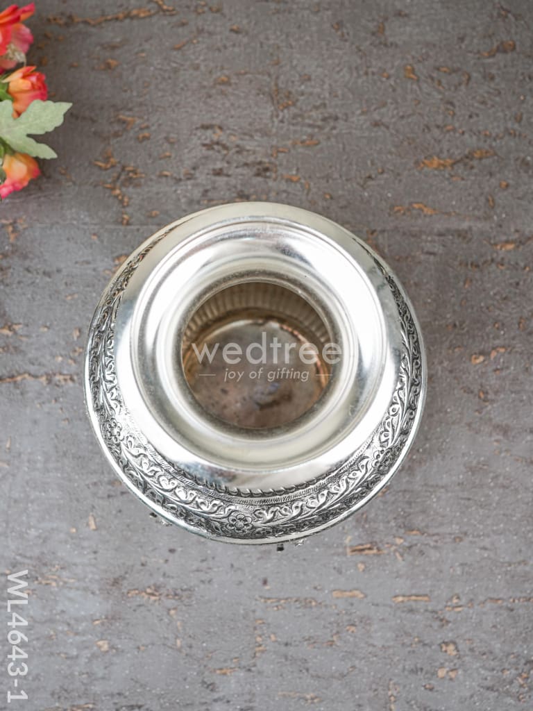 German Silver Antique Astalakshmi Kodam - WL4643-1