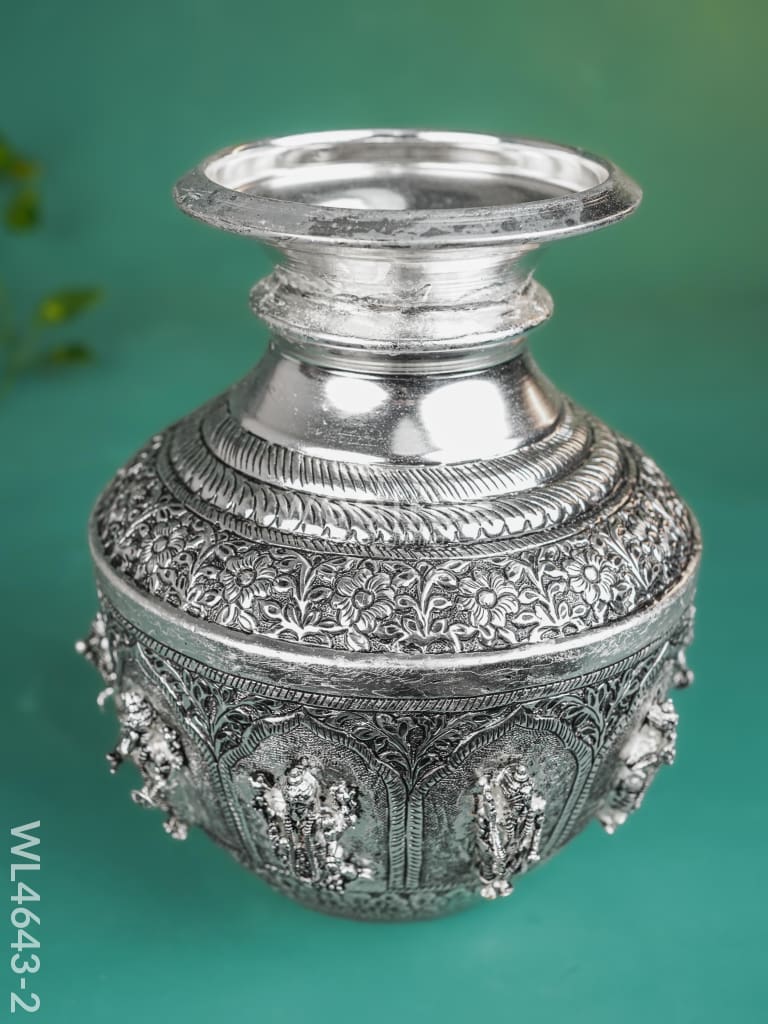 German Silver Antique Dasavatharam Kodam - WL4643-2