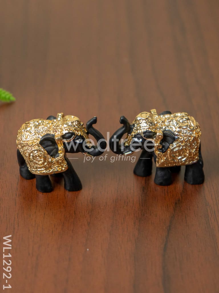 German Silver - Baby Elephant 1.5 inch ( Set of 2 ) - WL1292