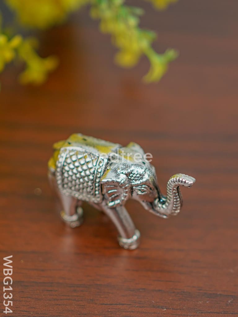 German Silver Baby Elephant - WBG1354