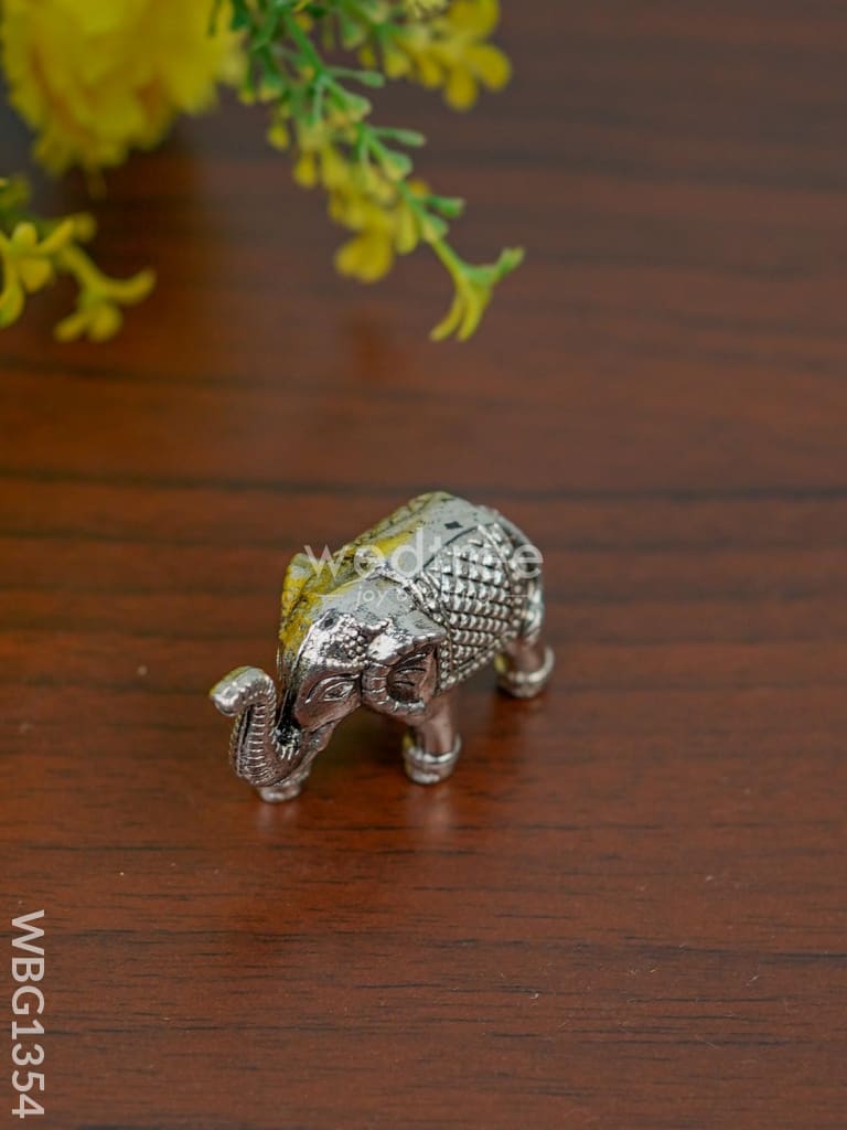 German Silver Baby Elephant - WBG1354